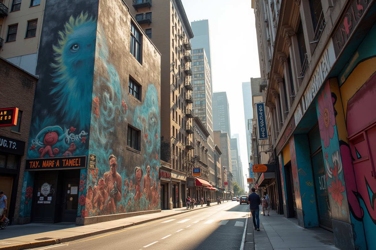 fresques murales