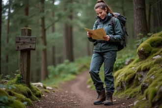 Pantalon de randonnée adapté aux conditions de terrain variées