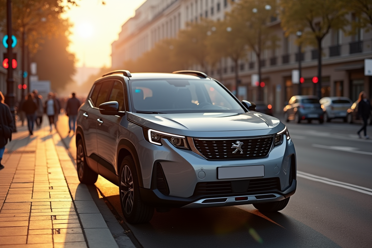 Peugeot Rifter 2024 garée lors de l